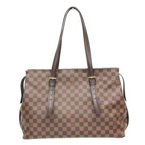 LOUIS VUITTON Authentic Brown Damier Shoulder Bag